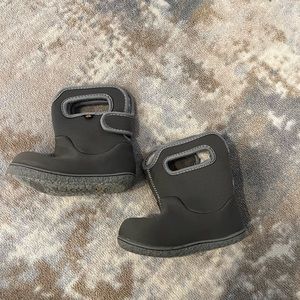 Bogs winter boots  boys grey warm